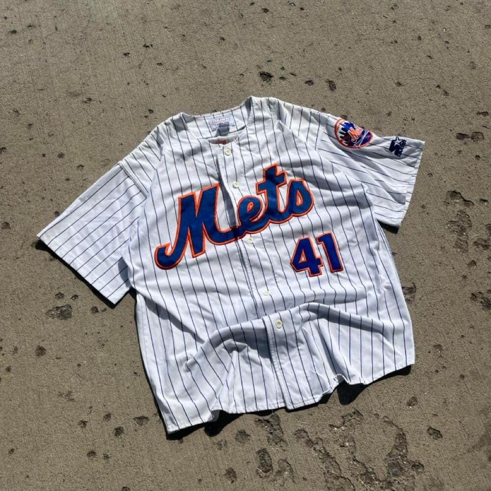 Vintage 90s Starter Tom Seaver New York Mets Baseball Jersey